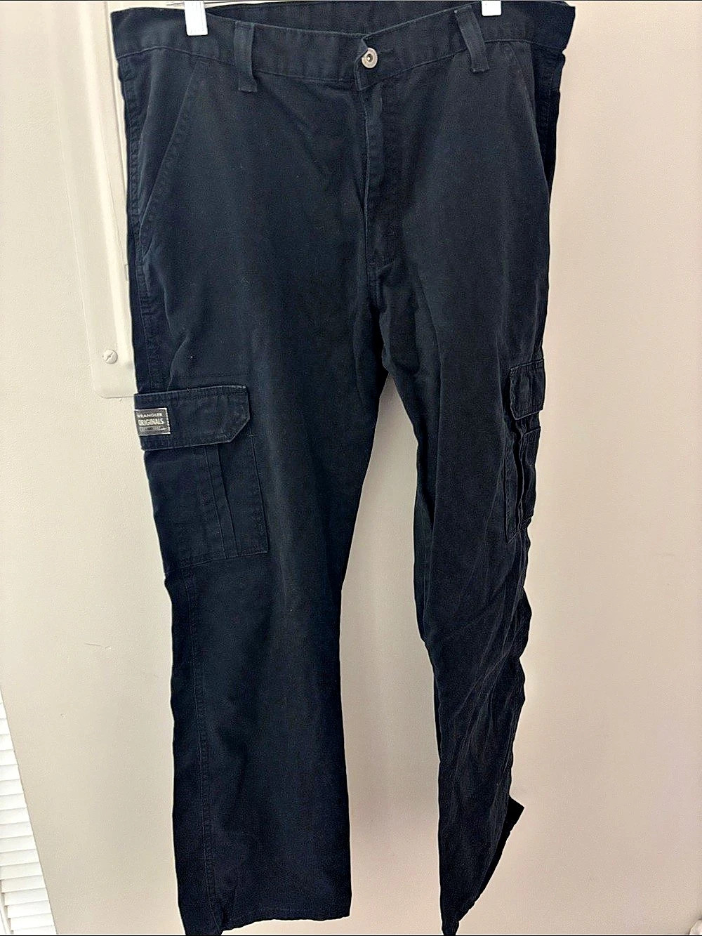 Wrangler Originals Cargo Pants Black 36x32